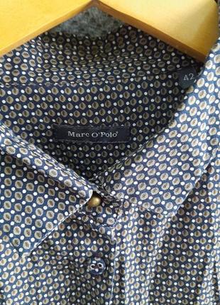 Коттоновая блуза сорочка сорочка marc o'polo