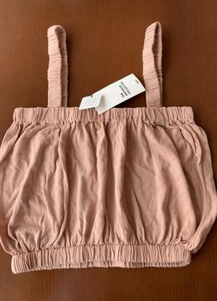 Трикотажный топ zara