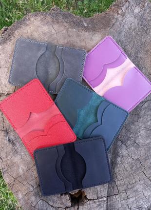 Картхолдеры натуральная кожа, ручная работа