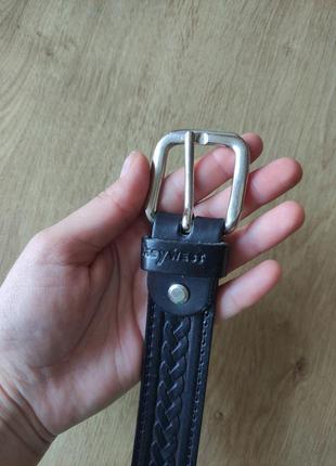 Шикарный мужской кожаный ремень keywest, сша , made in italy. р.100