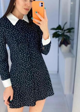 Сукня в горох