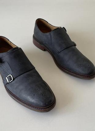 Cole haan шкіряні туфлі монки оригінал