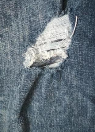 Классные стрейчевые джинсы с потертостями от livergy, р. 46, 48, 50. являются замерами!4 фото