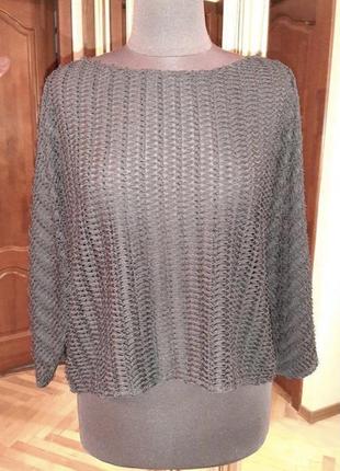 Блузон великої в'язки