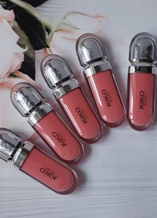 Блиск kiko milano 07, блиск кіко 07, блиск для губ 3d hydra lipgloss ...