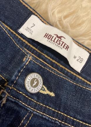 Короткие джинсовые шорты hollister5 фото