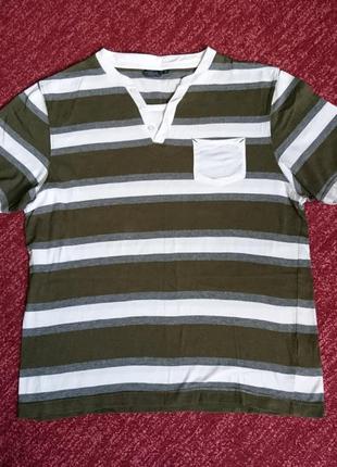 Фірмова стильна футболка bonprix, виробник індія, розмір м
