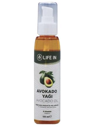 Life in avokado yağı 125 ml натуральное масло авокадо2 фото