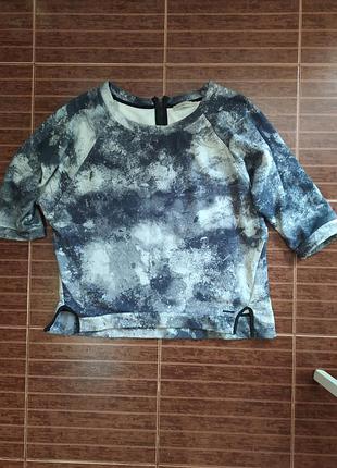 Укорочений світшот топ тай-дай від calvin klein,p. s