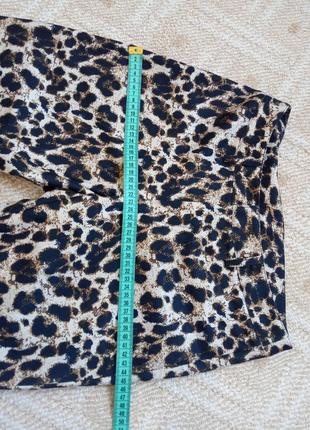 Леопардові штани, брюки esmara, розмір xs-s9 фото