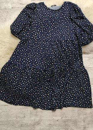 Сукня вільного крою, сукня в квітковий принт