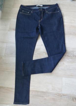 Бренд джинсы леггинсы темно-синие новые,большой размер1 фото