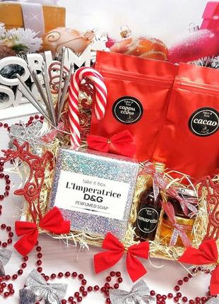 Подарунковий набір/бокс на новий рік для дівчини, дружини, колеги, сестри, мами, подруги