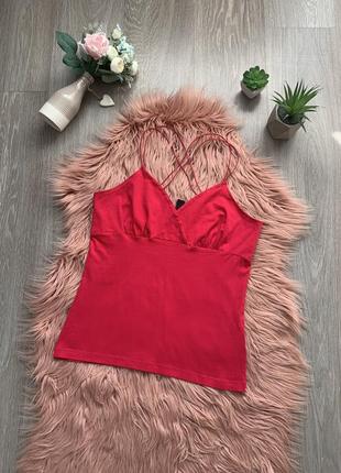 Майка на бретелях h&m 38/m