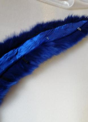 Еко хутро песець на комір люкс якість \\\ эко мех песец на воротник люкс качество