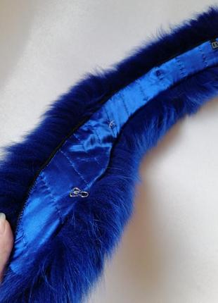 Еко хутро песець на комір люкс якість \\\ эко мех песец на воротник люкс качество