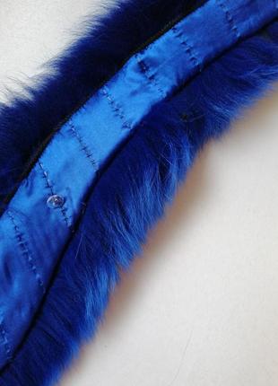 Еко хутро песець на комір люкс якість \\\ эко мех песец на воротник люкс качество