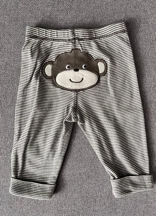 Штани для хлопчика, штани для хлопчика штани з мавпою, штани з мавпочкою2 фото