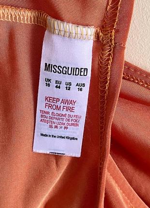 Топик топ от купальника оранжевый яркий missguided4 фото