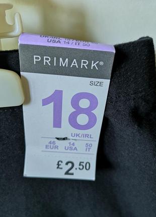 Чорна, утягуюча міні-юбка від  primark, р. 18 (3xl)3 фото