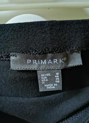 Чорна, утягуюча міні-юбка від  primark, р. 18 (3xl)5 фото