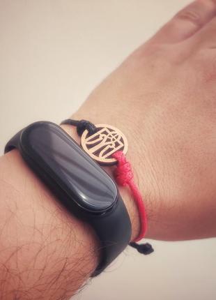 Патріотичні браслети червоно - чорний з гербом2 фото