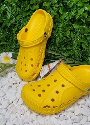 Крокси жіночі crocs baya clog lemon жіночі чоловічі крокси сабо, кроксы баябенд