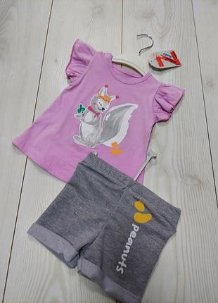 Набір костюм 🐿 футболка та шорти