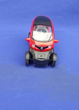 Дитяча іграшкова машинка моделька модель масштаб 1/18 renault twizy kt51119 фото