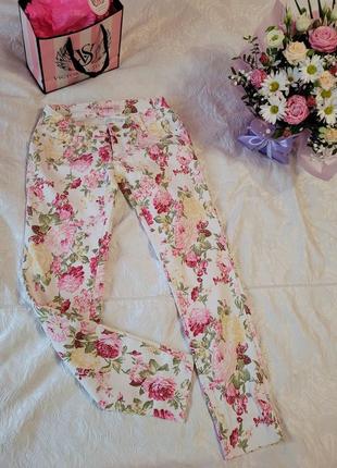 Літні квіткові джинси by sasha