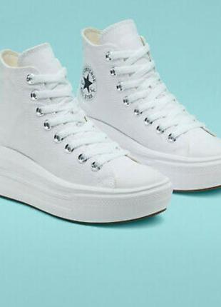 Кеди на платформі converse chuck taylor all star1 фото