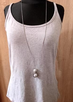 Freedom длинная цепочка круглого сечения с вращающимися подвесками планета