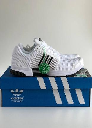 Чоловічі кросівки adidas climacool white black 44