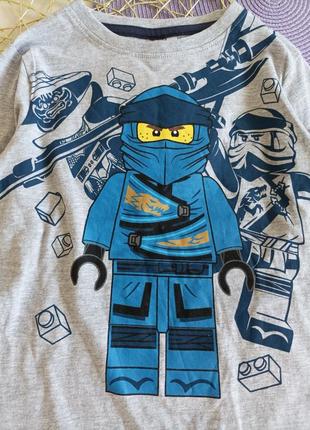 Кофта кофточка реглан лонгслив lego ninjago2 фото