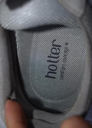 Кожаные туфли мокасины кроссовки hotter хоттер р. 43 27,5 см8 фото