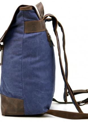 Городской рюкзак , парусина+кожа rк-3880-3md бренд tarwa4 фото