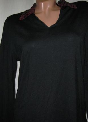 Кофта-сорочка жіноча трикотажна б/в розмір 46-48