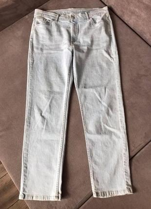 Джинси штани бавовна стиль якість m&s streight leg класні джинси1 фото