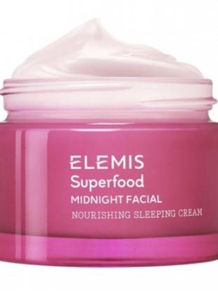 Відновлюючий нічний крем  elemis superfood midnight facial4 фото