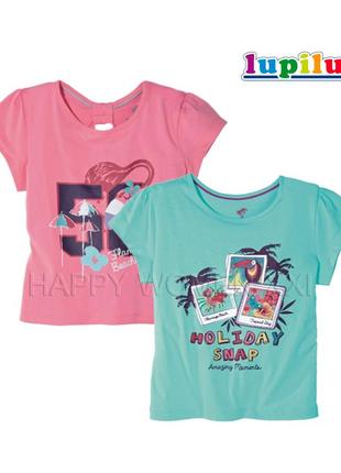 1-2 года набор футболок для девочки детская хлопковая футболка пижамная домашняя прогулка улица1 фото