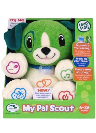 Умный щенокmy pal scout leapfrog. интерактивная игрушка