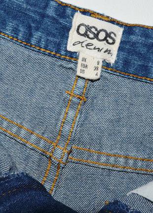 Джинсові шорти з потертостями asos3 фото