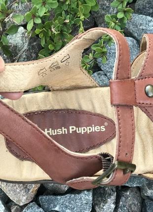 Кожаные женские сандалии hush puppies(usa) 40р.4 фото