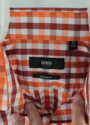 Оригинальная рубашка тенниска hugo boss cinzio short sleeve shirt3 фото