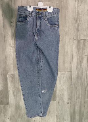 Rescue женские голубые джинсы мом размер xs/s в наличии оригинал демисезонные