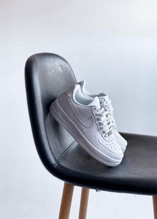 Nike air force white женские кроссовки классик найк аир форс белые