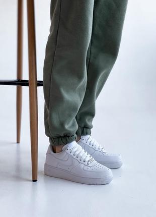 Nike air force white женские кроссовки классик найк аир форс белые7 фото