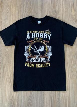 Мужская футболка c принтом gildan