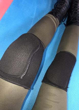 Наколінники захист універсальні для танців та іншого чорні