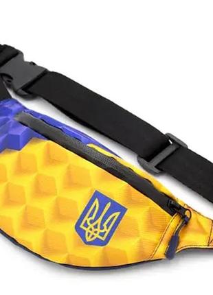 Бананка україна прапор україни сумка на пояс тризуб